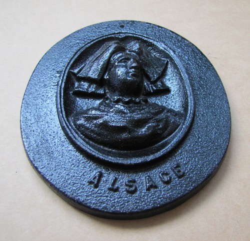 Buste alsacienne plaque - buste,