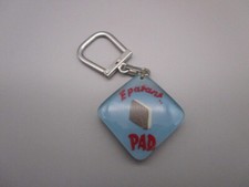 Porte clé publicitaire ancien bourbon "éponge PAD"