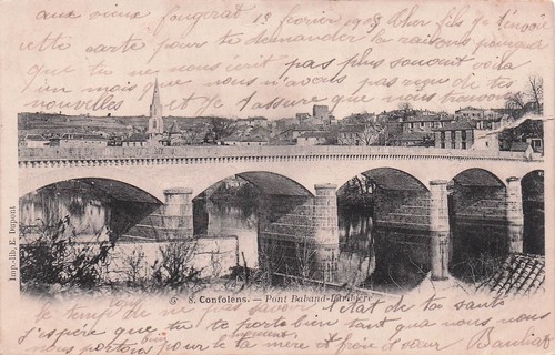 Confolens pont rabaud - pont,