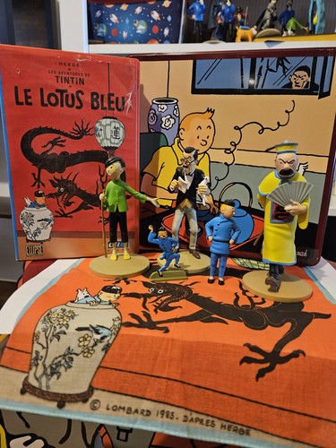 Tintin kuifje figure large - figure,