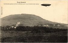 PC AVIATION DIRIGÉABLE LEBAUDY FORT ST-MICHEL (a54129)