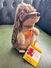 Steiff Hérisson Joggi Vintage Années 70 Jouet En Peluche Rétro Années 80 H29