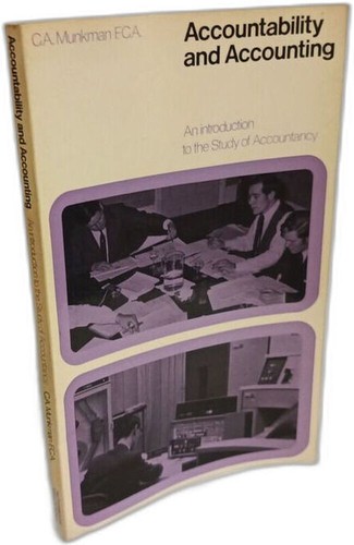 Accountability and accounting - accountability,