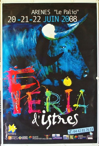 Affiche corrida feria - affiche,