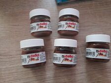 5 MINI NUTELLA POTS EN VERRE 25 g