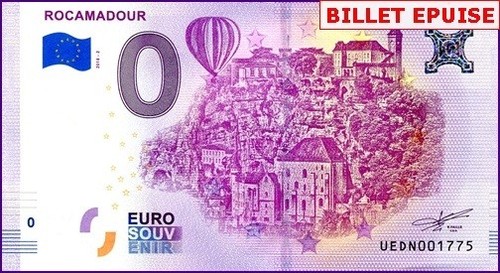 Uedn rocamadour billet 0 - /,