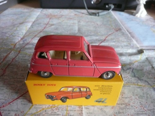 Renault rose dinky toys - renault, dinky-toys