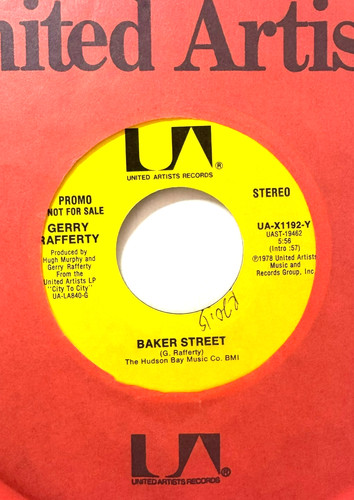 Gerry rafferty baker - 45, *