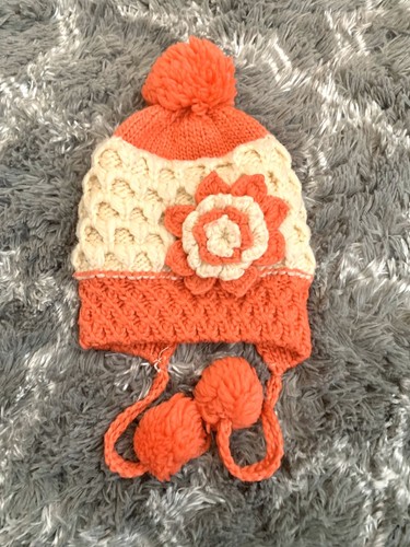 Girls orange white - girls, orange/white