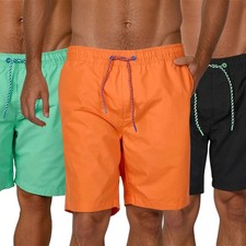 Riverso Short de Bain Homme Long Shorts de Bain RIVDavid Ajustement Régulier