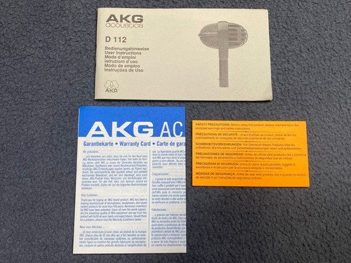 Akg d112 microphone - akg,
