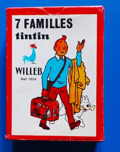 Jeu des sept familles - , tintin