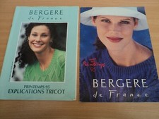 CATALOGUE Modèles  + explications Tricot Bergère de France Printemps  95