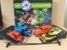 GYROJET LES CASCADEURS coffret complet de 4 voitures , LIMO,GT COUPÉ,COX, PICKUP