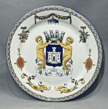 Gien grande assiette - gien,