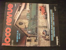 **o Loco Revue n°477 Voitures TALBOT Banlieue en H0 / 2D2 9135 H0 Jouef 