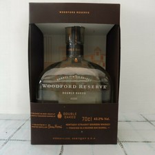 Boîte carton + bouteille vide - WHISKY WOODFORD RESERVE 70 cl DOUBLE DAKED 