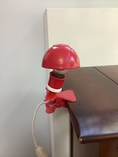 Lampe veilleuse champignon à pince - vintage années 70-80