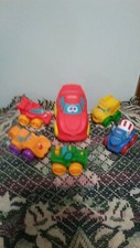 LOT OF 6 TONKA HASBRO VEHICLES