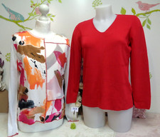 Lot vêtements occasion femme : Hauts " Mayerline - Mia Soana " - T : 40