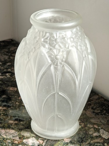 Vase ancien art - en, verre