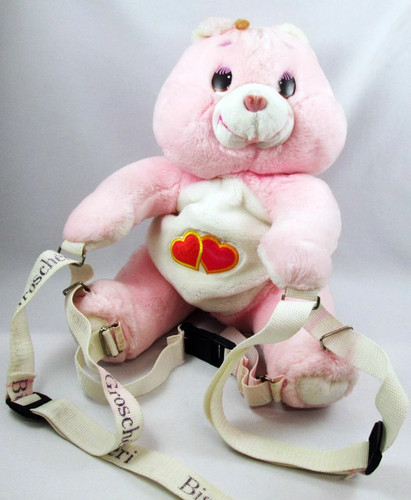 Bisounours plush backpack - bisounours,