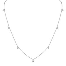 14K Plaqué or Blanc Argent