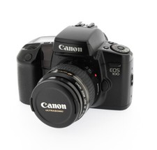 Canon EOS 100 + Canon Zoom ef 35-105 mm 4.5-5.6 numéro 1479651 argentique