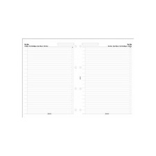 FILOFAX Recharge "To Do" format A4 5 langues Blanc