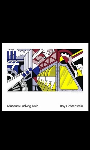 Affiche roy lichtenstein - affiche,