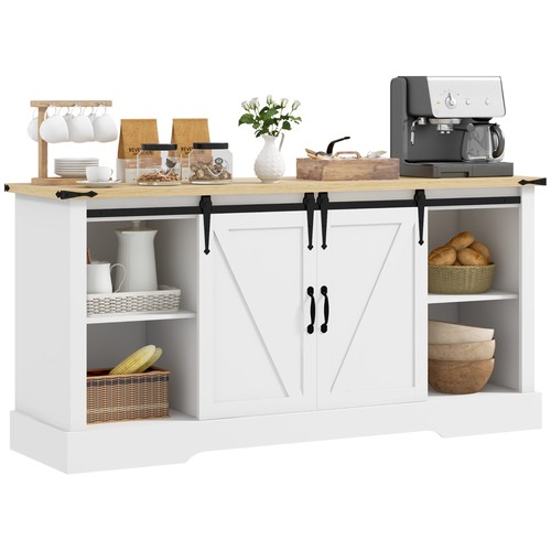 Homcom buffet 150x40x72cm - buffet,