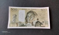 Billet : 500fr Pascal Quasi