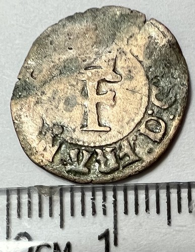 Pièce liard croisette - pièce,