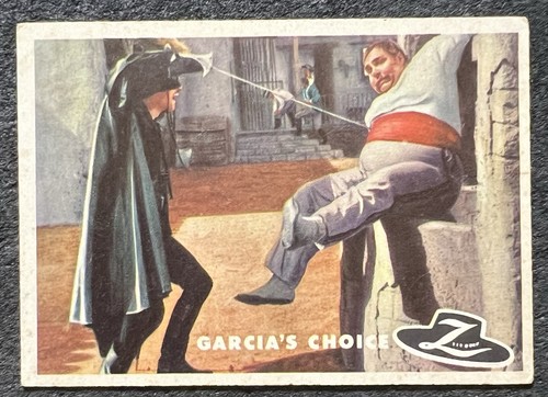 1958 topps zorro trading - topps, card