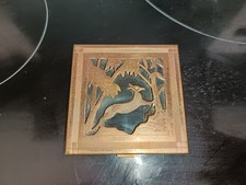 Ancien Poudrier Art Déco