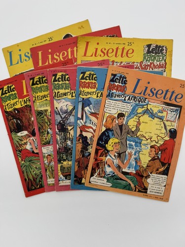Lot magazines lisette bd - lot, 8