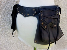 Ceinture Multipoche Cuir 