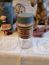 Ancien pot à pharmacie verre