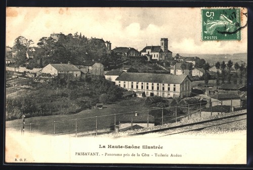 Cpa passavant vue générale - passavant,,