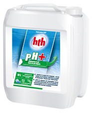 HTH pH PLUS Liquide - 10L | Correcteur de pH Liquide - Augmente le pH