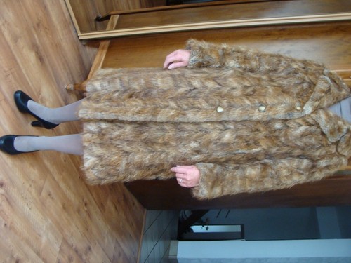 Manteau fourrure en - fourrure,