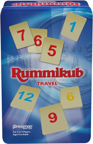 Travel rummikub game tin 2 - travel, in