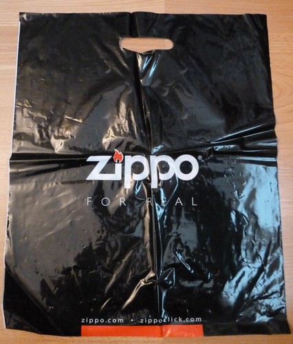 Sac plastique zippo - sac,