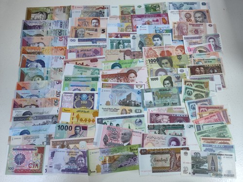 Lot billets du monde - du,