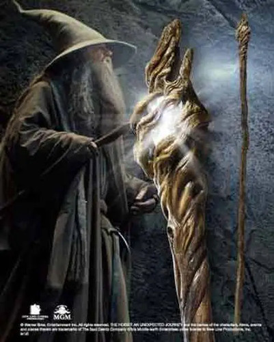 16397 hobbit gandalf bâton - gandalf,