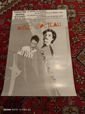 Avec Cocteau Affiche Compagnie