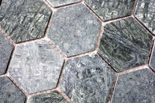 Mosaïque carreau marbre