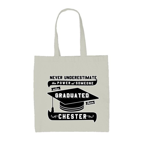 Chester diplômé toile sac - -,