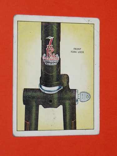 Bicycle raleigh card - bicycle,