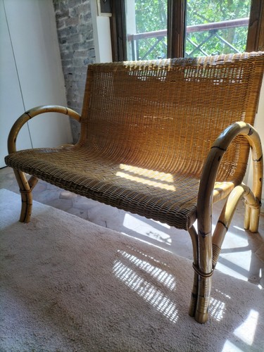 Banquette rotin - banquette,